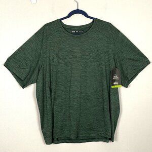 NWT REI Coop Green Short Sleeve T shirt  XXL Active Pursuits Performance Wicking